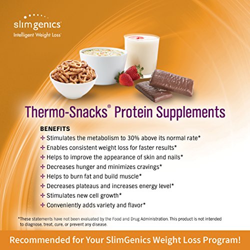 Slimgenics Thermo-Snacks |10G Protein - Alleviate Cravings, In
