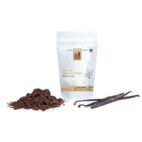 Slofoodgroup Madagascar Vanilla Bean Powder - Whole Ground Vanil