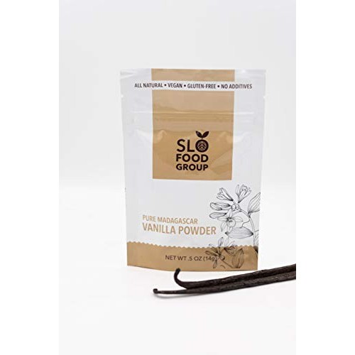 Slofoodgroup Madagascar Vanilla Bean Powder - Whole Ground Vanil