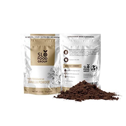Slofoodgroup Madagascar Vanilla Bean Powder - Whole Ground Vanil