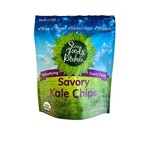 Savory Organic Kale Chips | Vegan, Gluten Free | 6 Bags