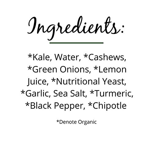 Savory Organic Kale Chips | Vegan, Gluten Free | 6 Bags