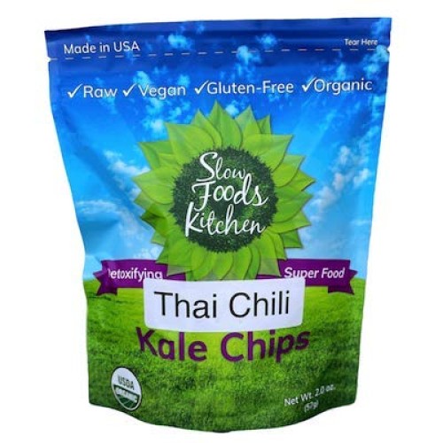 Thai Chili Spicy Kale Chips [Vegan, Gluten Free, Soy Free] | 1 Bag