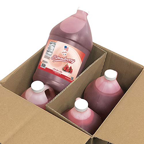 Strawberry Slushie Mix - 1 Gallon - 128 Oz Yields Approximately