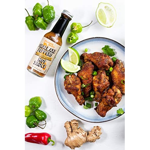 Small Axe Peppers Spicy Hot Sauce Set, 3 5 Oz- All Natural, Ko