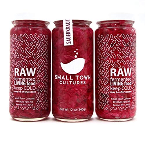 Sauerkraut Classic Raw Fermented Organically Sourced Live Gluten