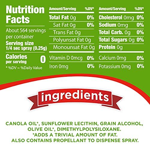 Smart Balance Cooking Spray Non-Stick, 6-Ounce