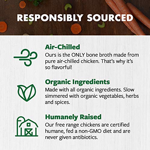 Smart Chicken Organic Chicken Broth Classic, 16.9 Ounce Pack O