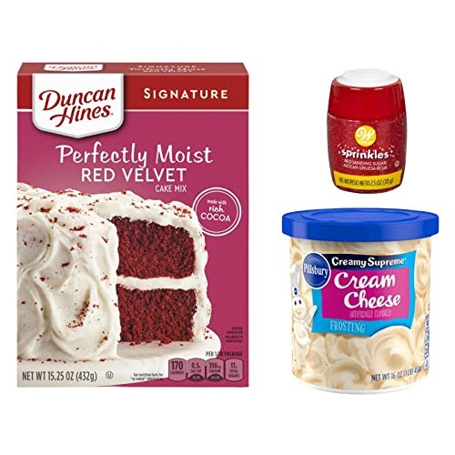Red Velvet Cake Mix Bundle with Duncan Hines Red Velvet Cake Mix... Red Velvet Cake Mix Bundle with Duncan Hines Red Velvet Cake Mix...