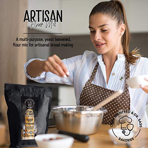 Chef Manfred &Amp; Dr. Sass Bakeries Unbleached Flour - 2 Resealable