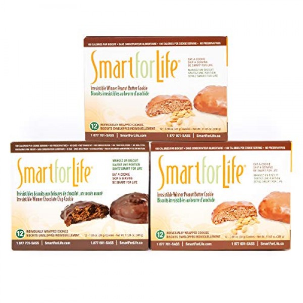 Smart for Life 3 - 12ct. Boxes Irresistible Winner Variety Pack ...