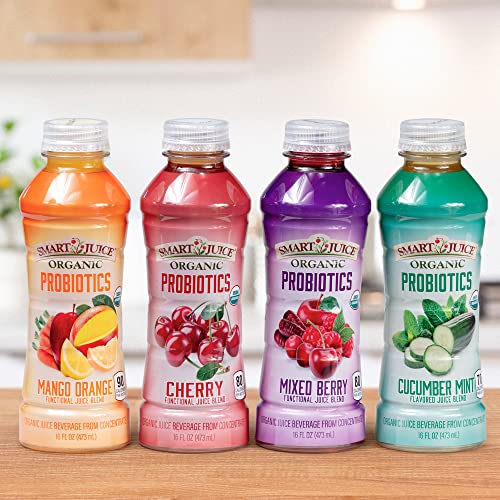 Smart Juice Organic Cherry Probiotic Juice Beverage - 16 fl oz ...