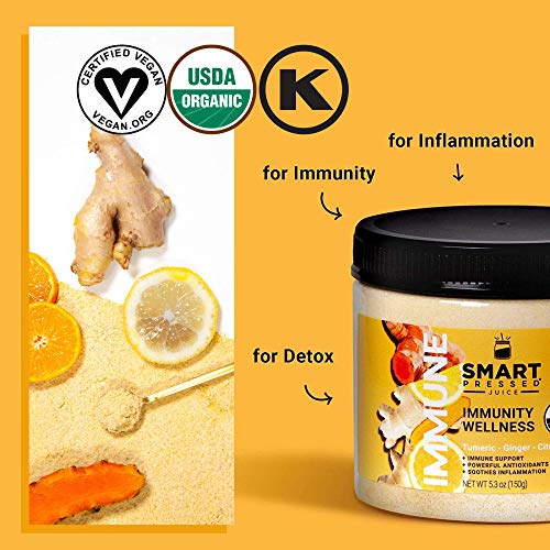 Smart Pressed Juice Immunity Wellness Drink | Organic Turmeric C