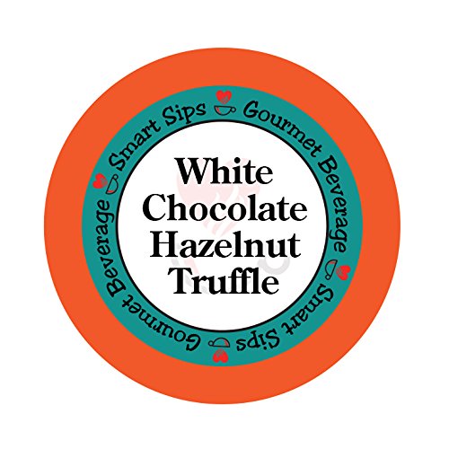 Smart Sips, White Chocolate Hazelnut Truffle Flavored Coffee, 24