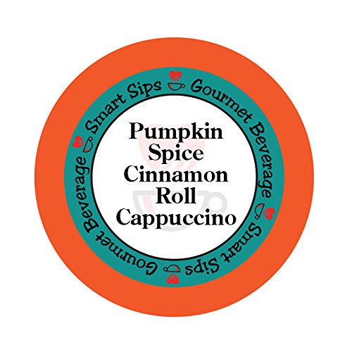 Smart Sips, Pumpkin Spice Cinnamon Roll Cappuccino, 24 Count, Si...