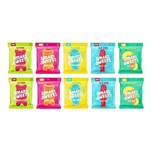 Smart Sweets 5 Flavors Variety Pack 2019 New Flavors Including P