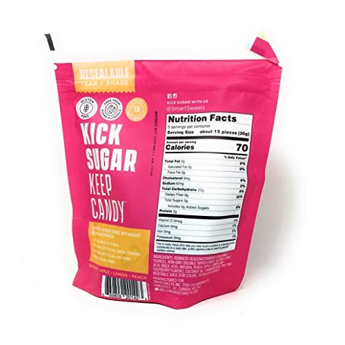 Smart Sweets Fruity Gummy Bears, 5.3 Oz