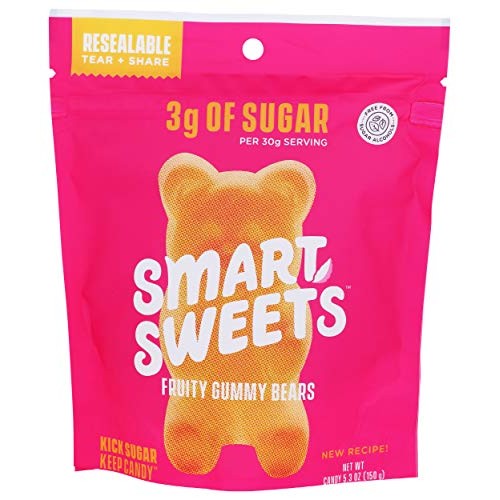 Smart Sweets Fruity Gummy Bears, 5.3 Oz