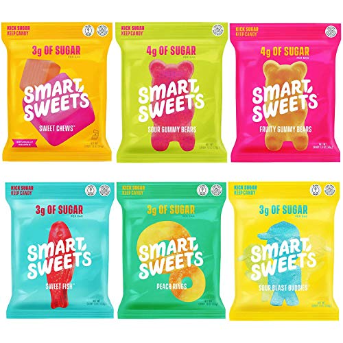 Smart Sweets Variety Pack All 6 Flavors Including 2020 New Flavo
