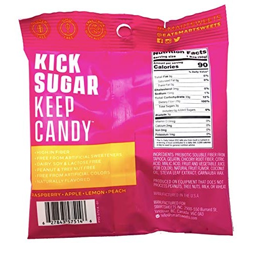 Smartsweets Fruity Gummy Bears, Sour Gummy Bears, Sweet Fish, So