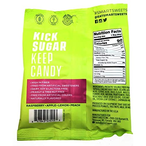 Smartsweets Fruity Gummy Bears, Sour Gummy Bears, Sweet Fish, So