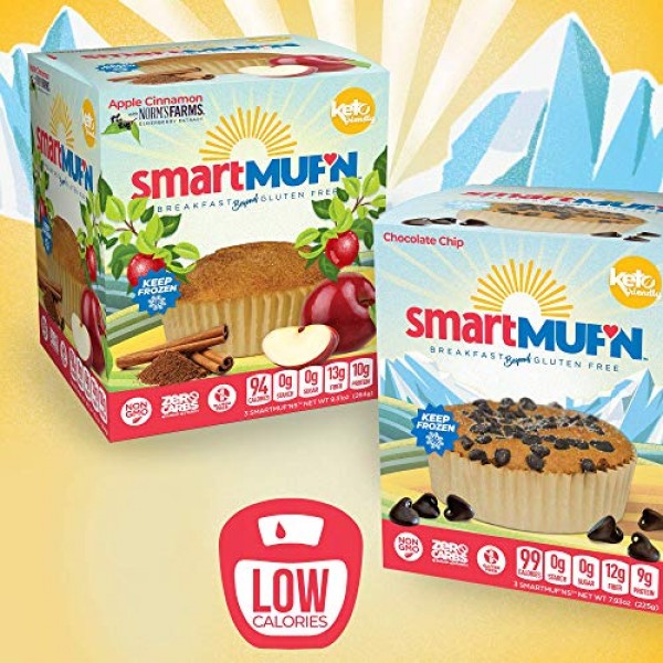 Smart Baking Company Smartmufn, Gluten-free, Sugar-free Keto Sn...