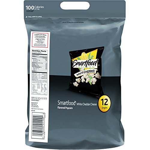 Smartfood Popcorn, White Cheddar, 0.625Oz Bags 10 Pack