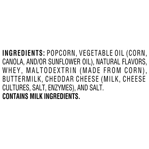 Smartfood White Cheddar Flavored Popcorn, 1 Ounce Pack Of 64