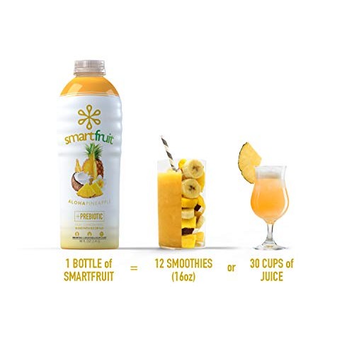 Smartfruit Aloha Pineapple + Prebiotic, 100% Real Fruit Purée S