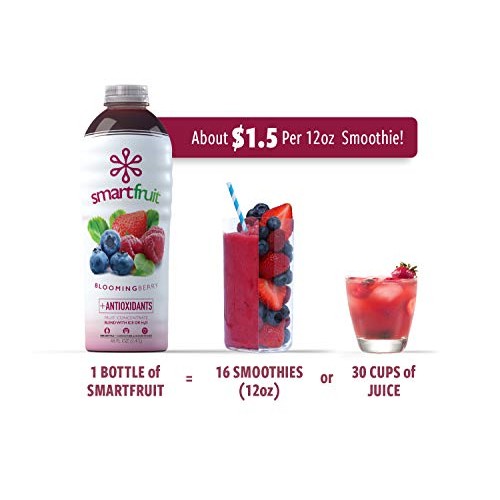 Smartfruit Blooming Berry + Antioxidants, 100% Real Fruit Purée,