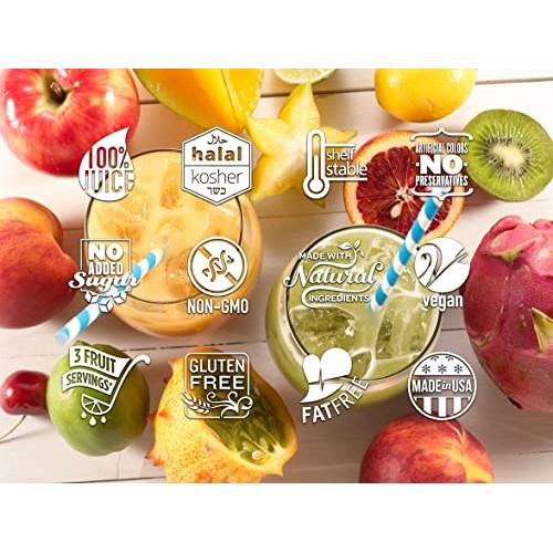 Smartfruit Blooming Berry + Antioxidants, 100% Real Fruit Purée,