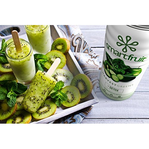 Smartfruit Harvest Greens + Detox, 100% Real Fruit Purée Smooth