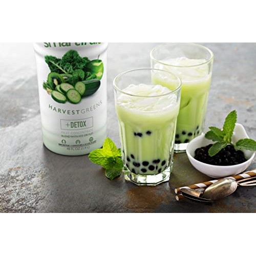 Smartfruit Harvest Greens + Detox, 100% Real Fruit Purée Smooth