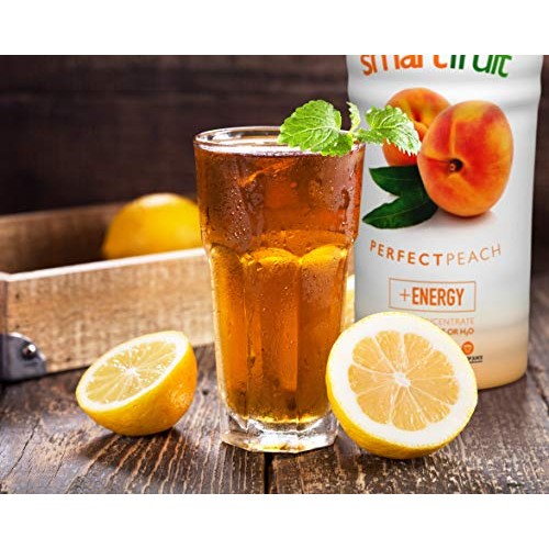 Smartfruit Perfect Peach + Energy, 100% Real Fruit Purée, Non-Gm