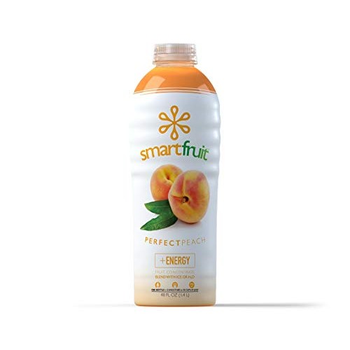 Smartfruit Perfect Peach + Energy, 100% Real Fruit Purée, Non-Gm