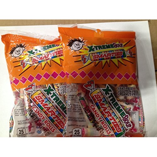 Smarties X-Treme Sour Candy - 2 Bags