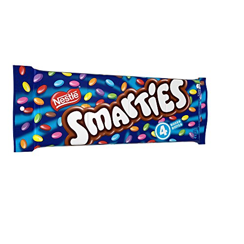 Smarties Chocolate Candies 4 X 45Gram Pack Of 4 Boxes