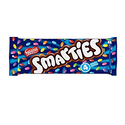 Smarties Chocolate Candies 4 X 45Gram Pack Of 4 Boxes