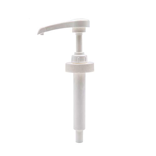 Lexon Universal White Syrup Pump 28/400 For Upouria, Torani Syru