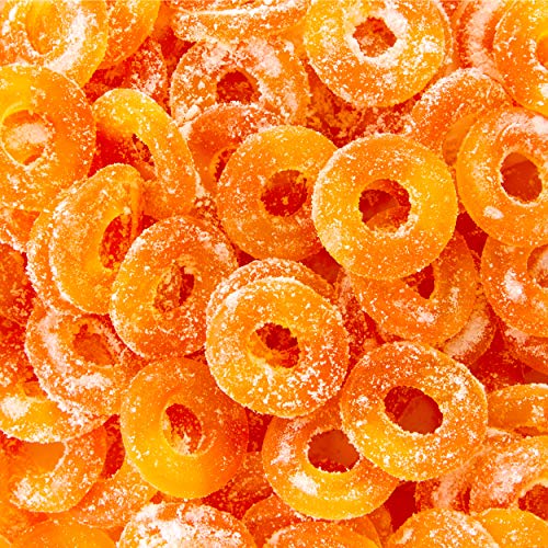 Smartsweets Peach Ring Gummy, Sour Gummy Bears, Sweet Fish, Sour