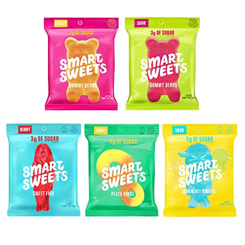 Smartsweets Assortment Pack - Fruity Gummy Bears, Sour Gummy Bea