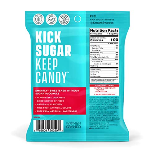 Smartsweets Sweetfish 1.8 Ounce Bags 12 Count, Candy With Low-