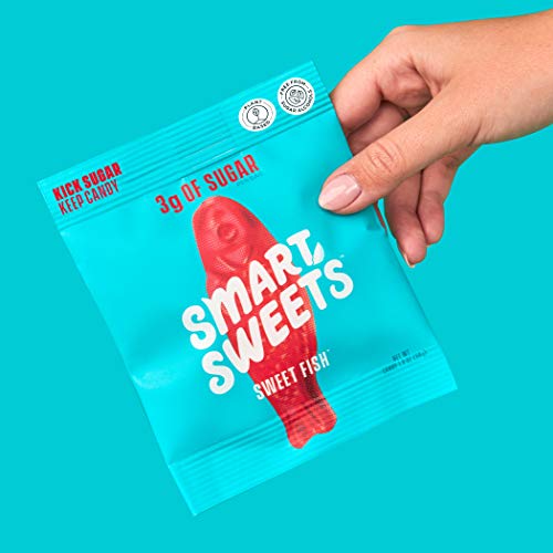 Smartsweets Sweetfish 1.8 Ounce Bags 12 Count, Candy With Low-