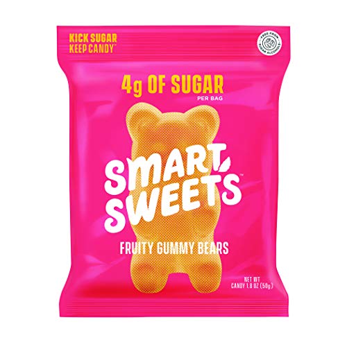 Smartsweets Fruity Gummy Bears, Candy With Low Sugar 4G, Low C