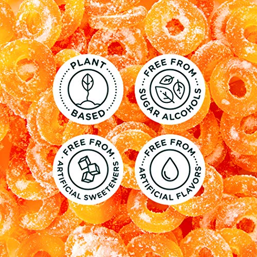 Smartsweets Peach Rings, Candy With Low Sugar 3G, Low Calorie,
