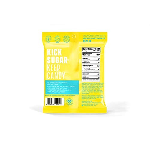 Smartsweets Sour Blast Buddies 1.8 Ounce Pack Of 12, Candy Wit