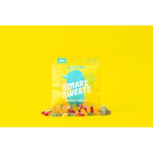 Smartsweets Sour Blast Buddies 1.8 Ounce Pack Of 12, Candy Wit