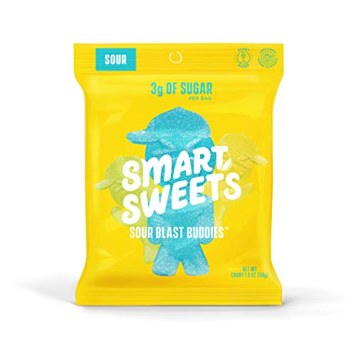 Smartsweets Sour Blast Buddies 1.8 Ounce Pack Of 12, Candy Wit