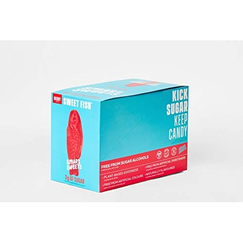 Smartsweets Sweet Fish 1.8 Oz Bags Box Of 6, Candy With Low-Su