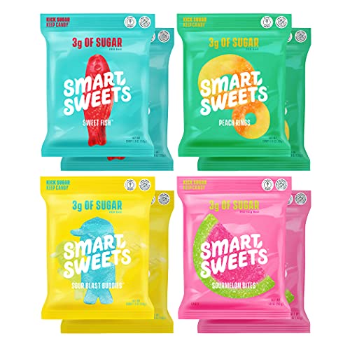 SmartSweets Variety Pack, Candy With Low Sugar & Calorie, Health... SmartSweets Variety Pack, Candy With Low Sugar & Calorie, Health...